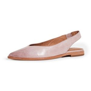 Frye Kenzie Mauve sling back flats 10